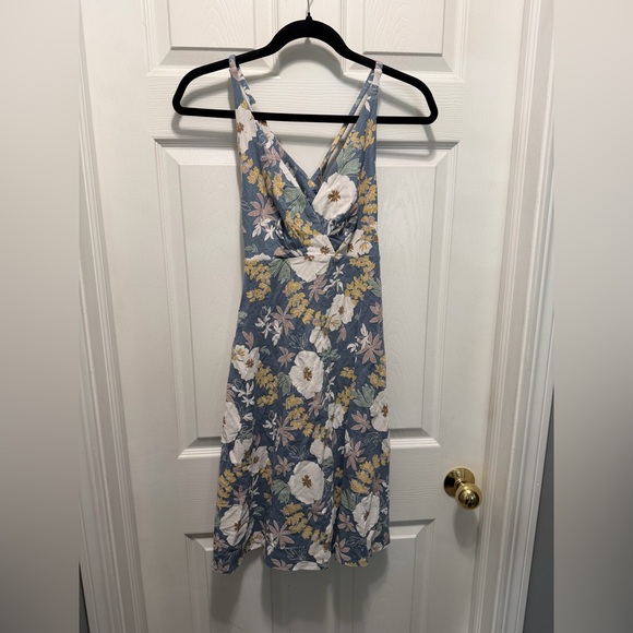 Patagonia Dresses & Skirts - Patagonia Amber Dawn Dress in Blue and Yellow Floral
